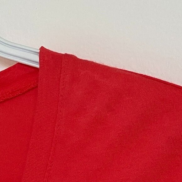 Bobi Los Angeles V-Neck Long Sleeve Top Women's Size Large * FLAW* - Picture 6 of 6